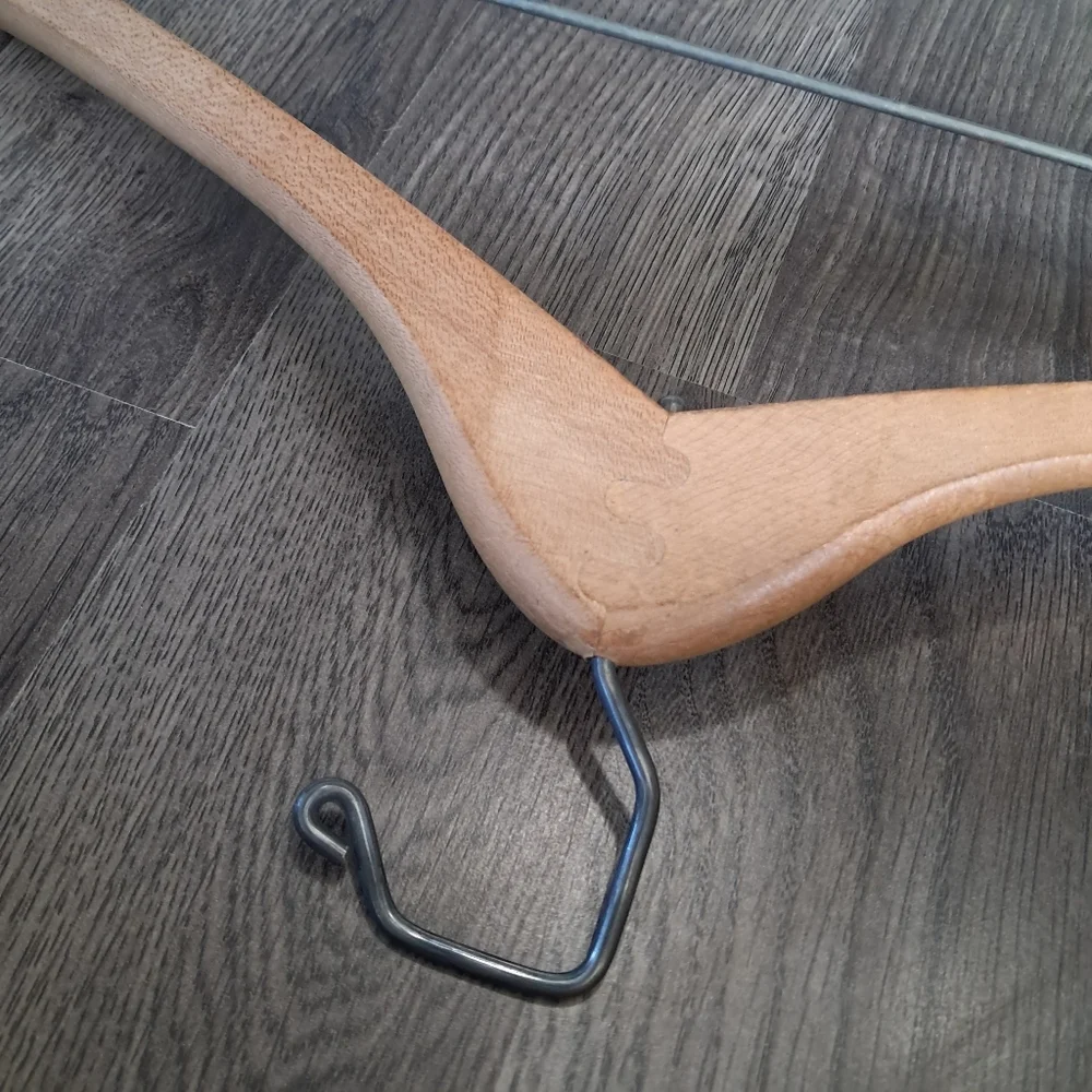 McGregor Sportswear Wooden Hanger With Clips Grand Rapids, MI